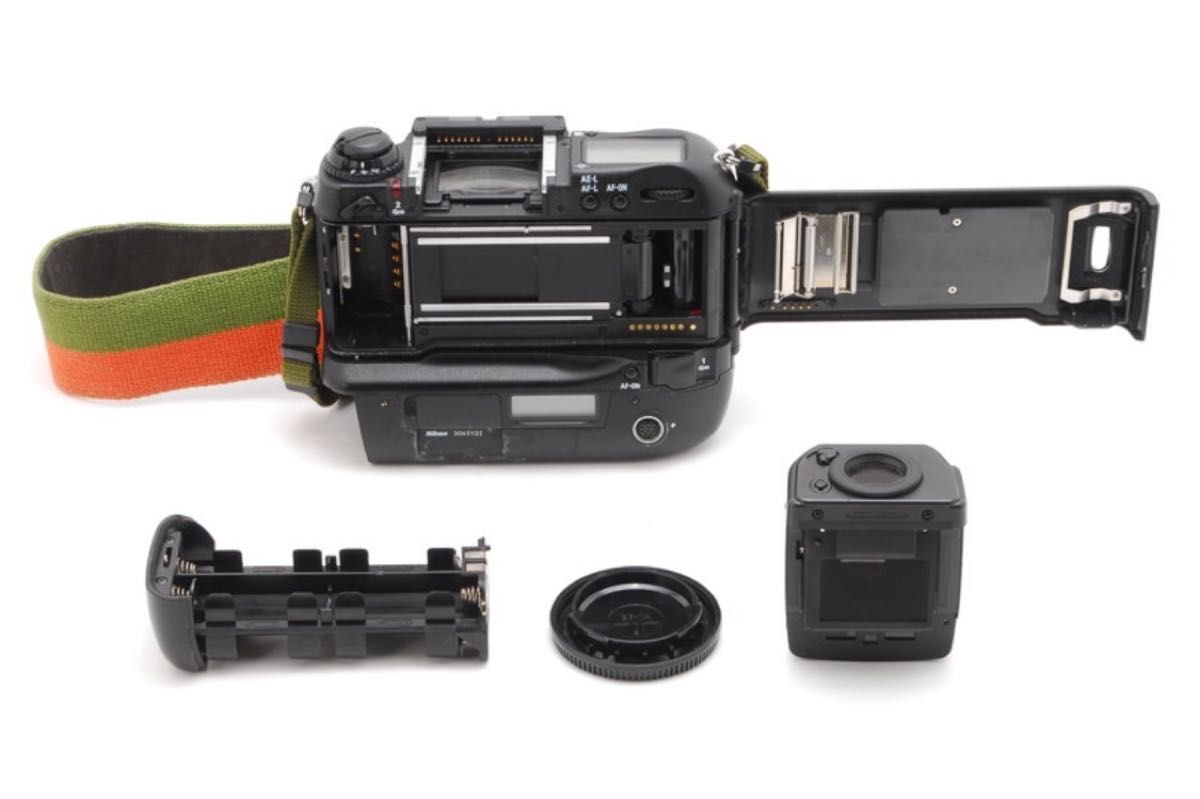 完動品 Nikon F5 Body ストラップ ボディキャップ SLR フィルムカメラ 