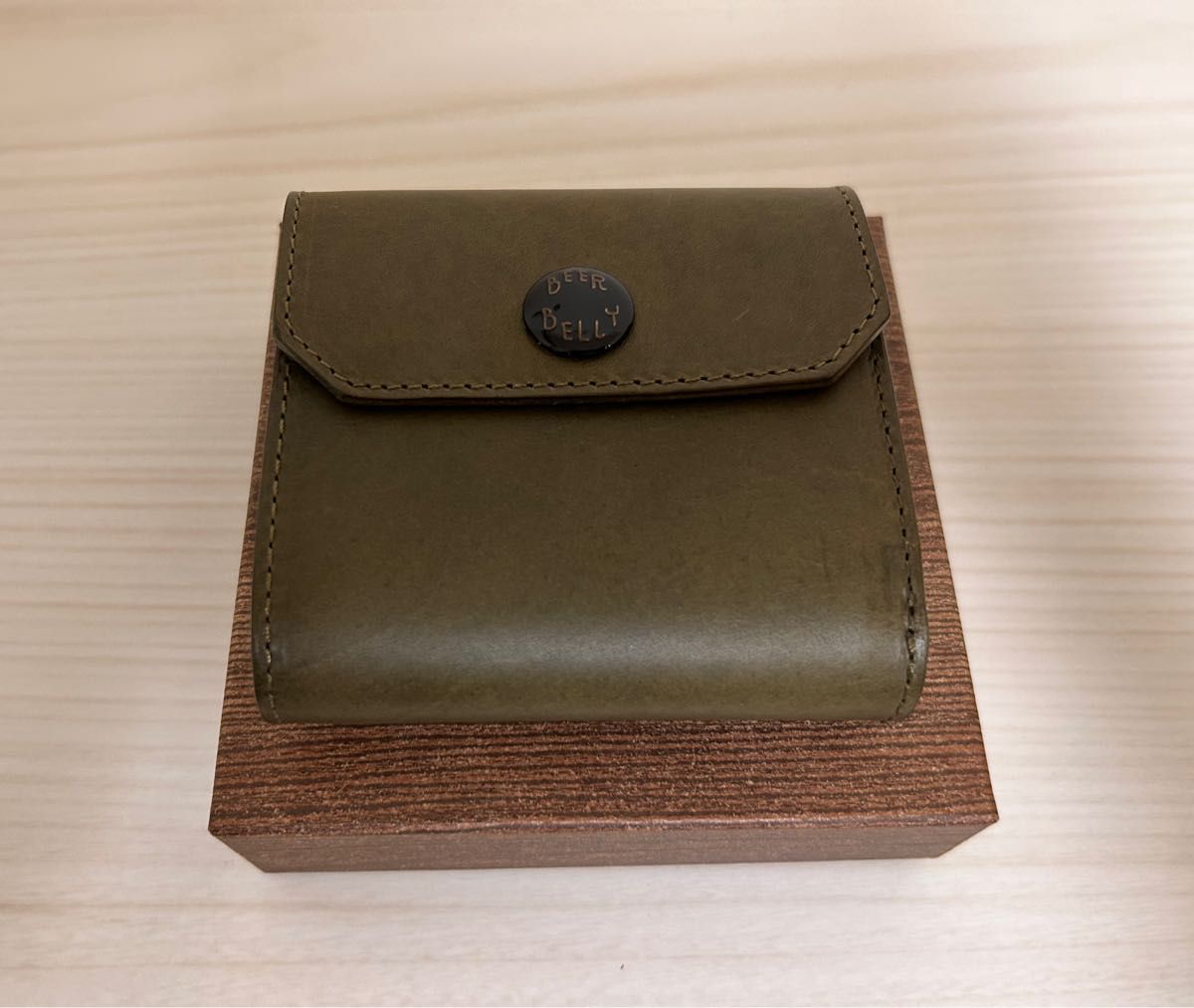 ビアベリー　ハッチバック コンパクト財布 財布 二つ折り財布　グリージョ(リスシオ)