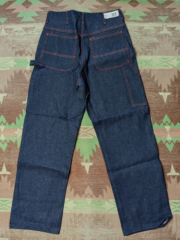 デッドストック 【ビッグマック カーハート】 90s Denim Work Pants / 90年代 デニム ワーク パンツ アメリカ製 ペインター ビンテージ 80s_画像3