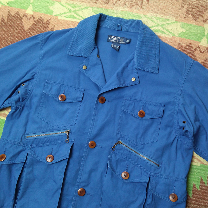 名作【Polo Ralph Lauren】90s Fishing Hunting Jacket 90年代 ラルフ