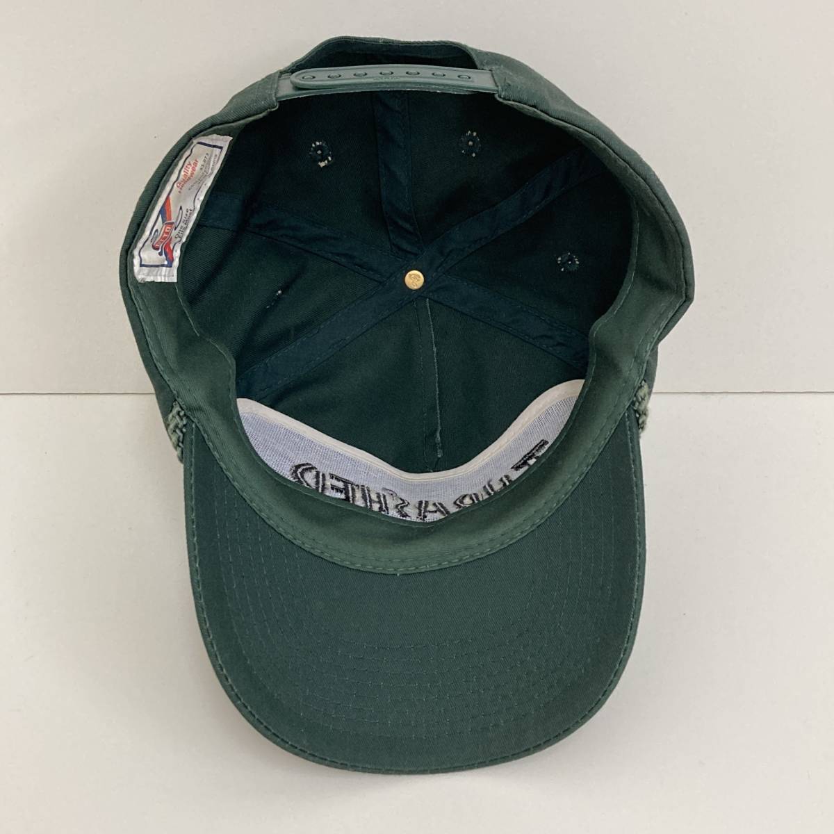 90s THRASHER шнур имеется колпак Logo колпак зеленый Thrasher CAP OLD SANTACRUZ POWELL ZORLAC VINTAGE 1313