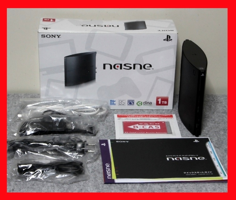 新品お得】 PS3/PS4 nasne 1TBモデル(メール便配送
