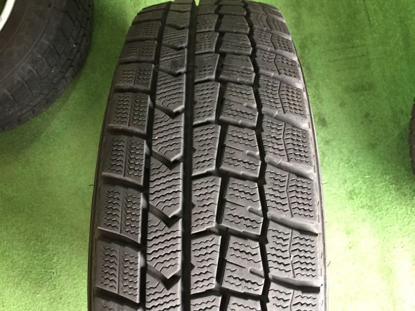 送料無料 スタッドレスセット ダンロップ ウィンターマックス02 175/70R14 2018年製造 フィット インサイト シャトル など_画像8