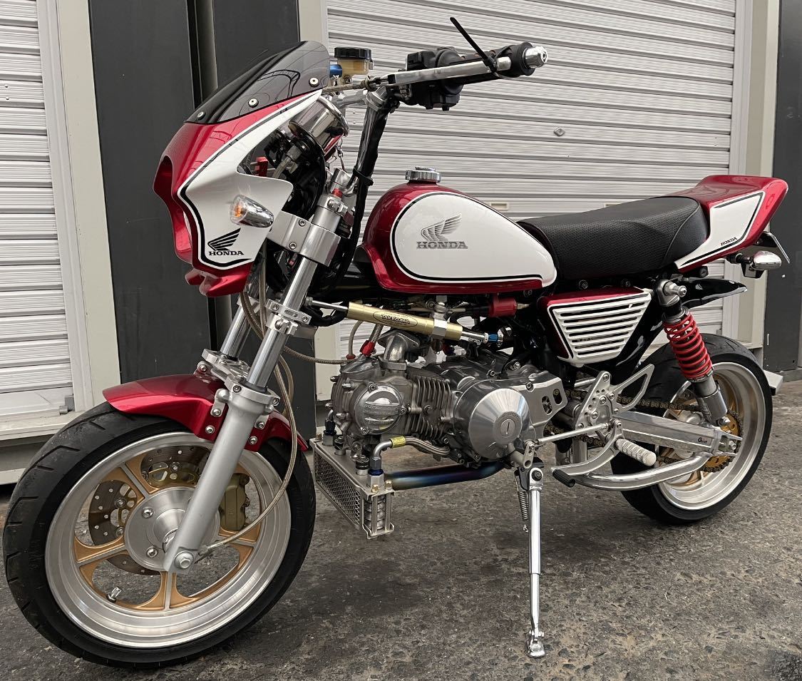 美車 ホンダ モンキー CB400SF 仕様 AB27 フルカスタム 武川124cc