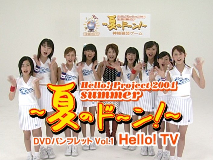 DVD２枚【辻・加護卒業ライブ完全収録】「ハロプロ 2004 SUMMER～夏の