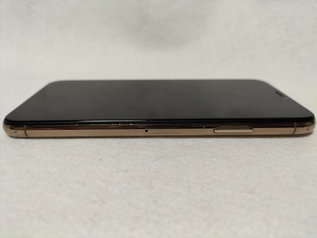 美品 SIMフリー iPhone XS 256GB ゴールド バッテリーと液晶新品交換
