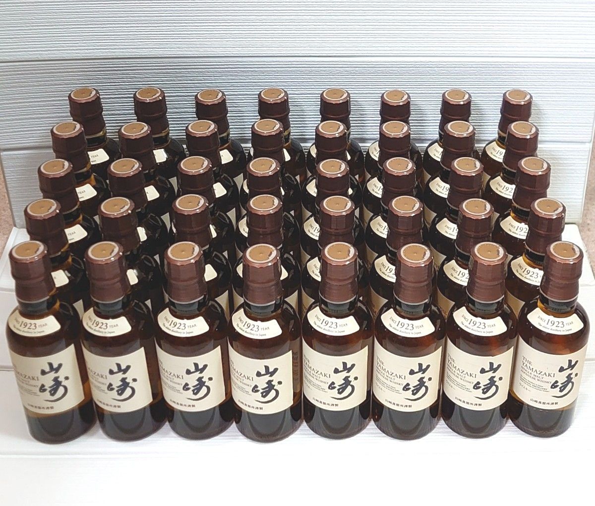 サントリー 山崎 ミニボトル 180ml 40本セット/ シングルモルトウイスキー YAMAZAKI