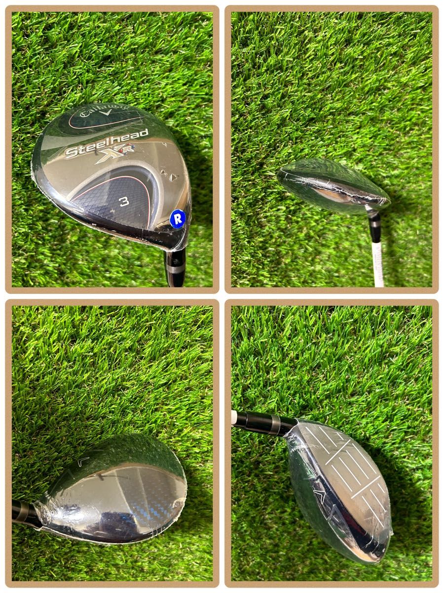 新品!キャロウェイsteelhead XR 3.5番フェアウェイウッド2本セット