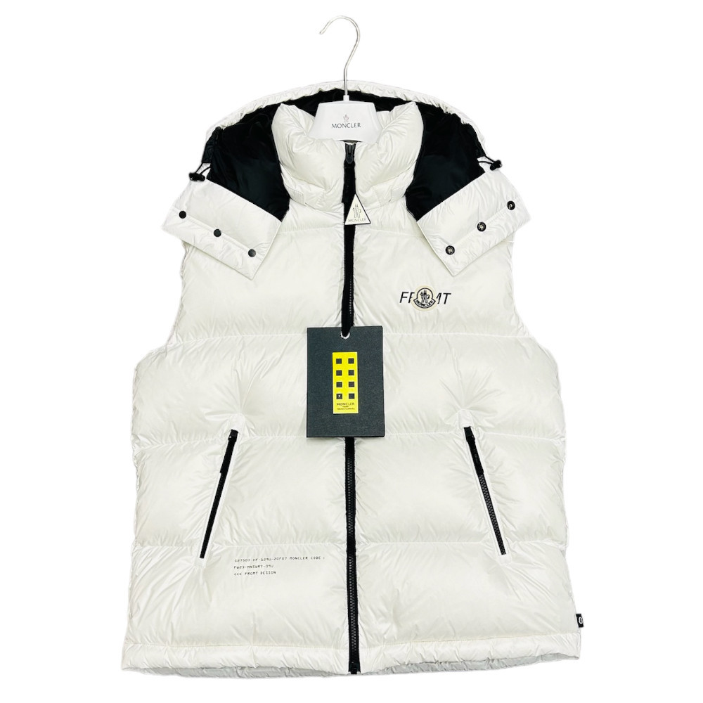 優先配送 新品 サイズ2 MONCLER フラグメント Marsh ロゴ フード