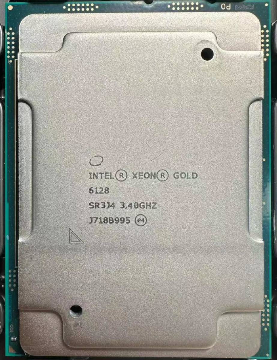 新作  Gold Xeon Intel SR3J4 DDR LGA W