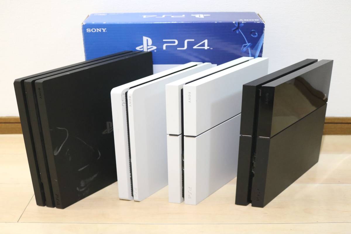 PS4 CUH-7000 2100 1200 1000 合計4台【ジャンク扱い】 PS4 CUH-7000 2100 1200 1000 合計4台【ジャンク扱い】