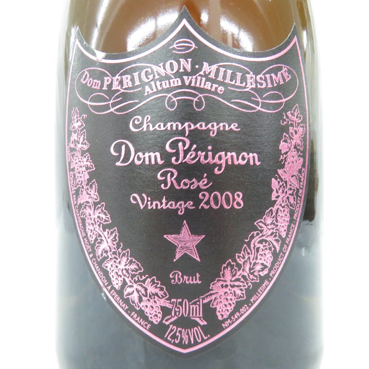 未開栓】Dom Perignon ドンペリニヨン ロゼ 2008 シャンパン 750ml