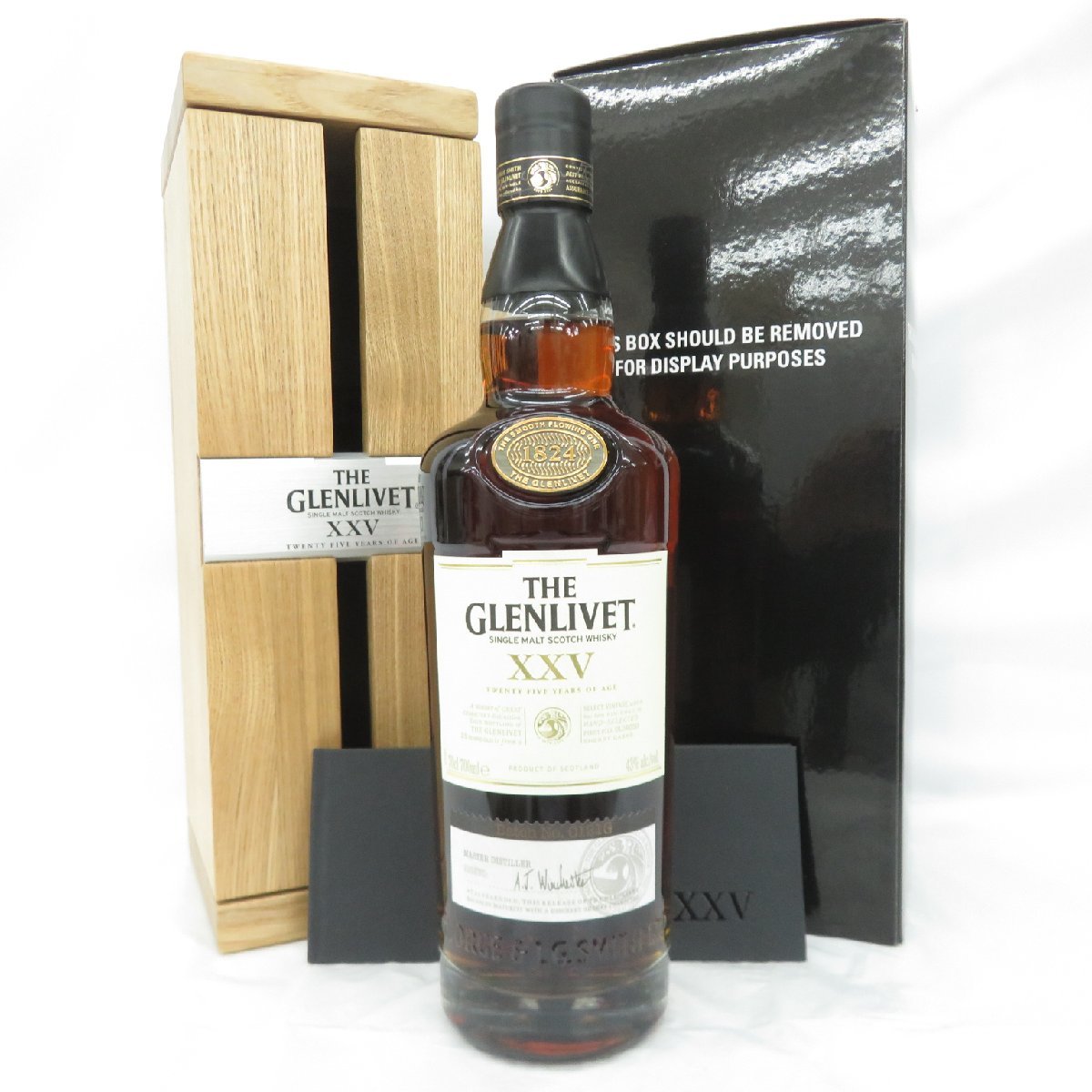 未開栓】THE GLENLIVET ザ・グレンリベット 25年 XXV シングルモルト