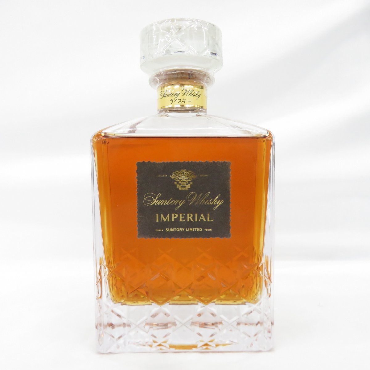 未開栓】SUNTORY サントリー IMPERIAL インペリアル カガミクリスタル