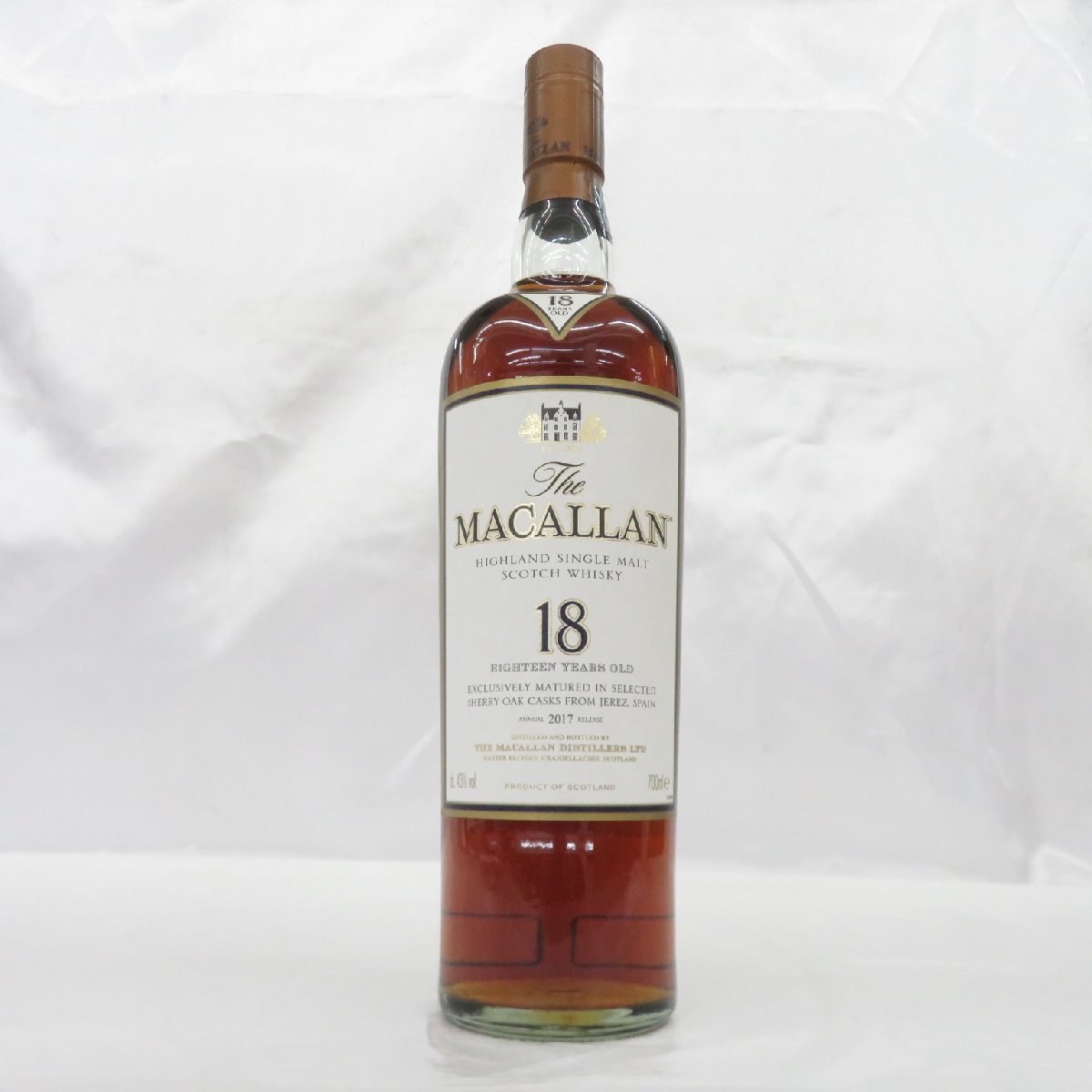 未開栓】The MACALLAN ザ・マッカラン 18年 シェリーオーク 2017 旧