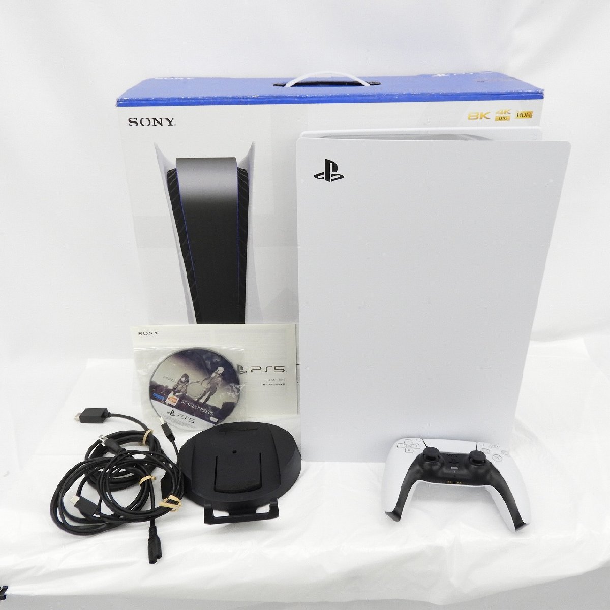 美品】SONY PlayStation5 PS5 CFI-1200A01 825GB 軽量版 ディスク