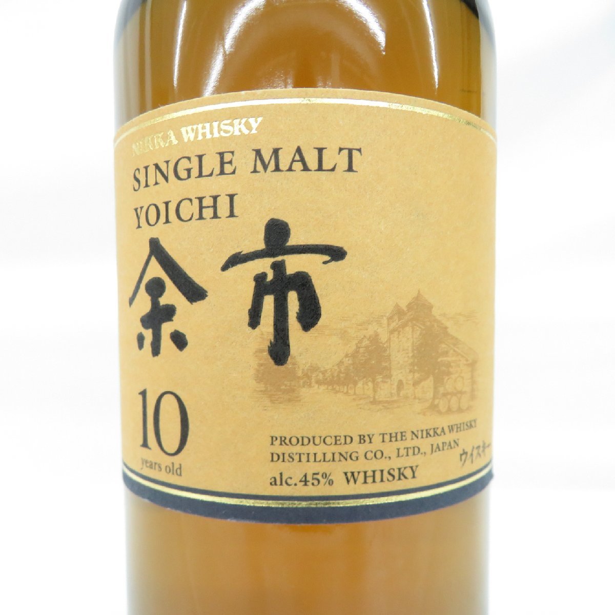 未開栓】NIKKA ニッカ シングルモルト 余市 10年 ウイスキー 700ml 45