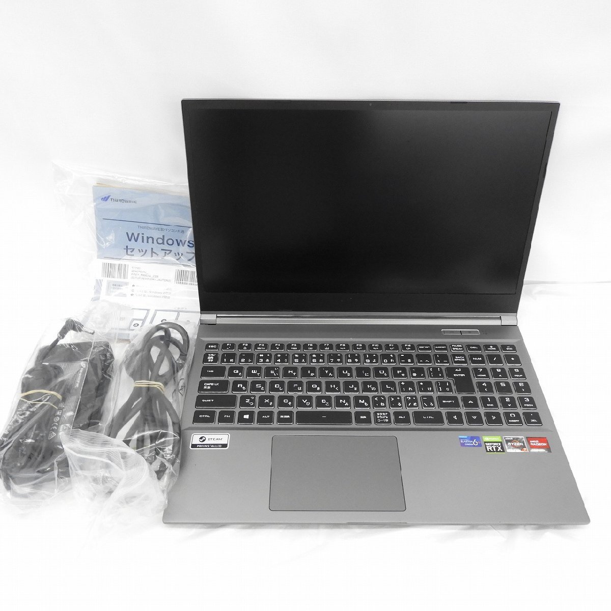 美品】GALLERIA ガレリア 15.6インチ ゲーミングノートPC XL7R-R36