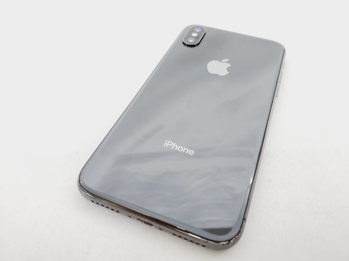 ジャンク iPhone X Space Gray 256 GB docomo-