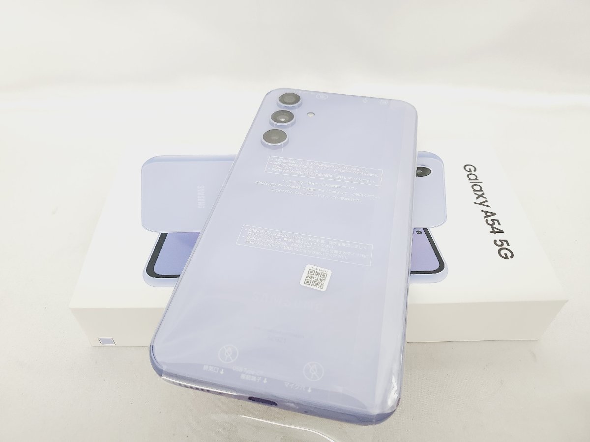 未使用品】UQmobile ユーキュー SAMSUNG Galaxy A54 5G SCG21 オーサム