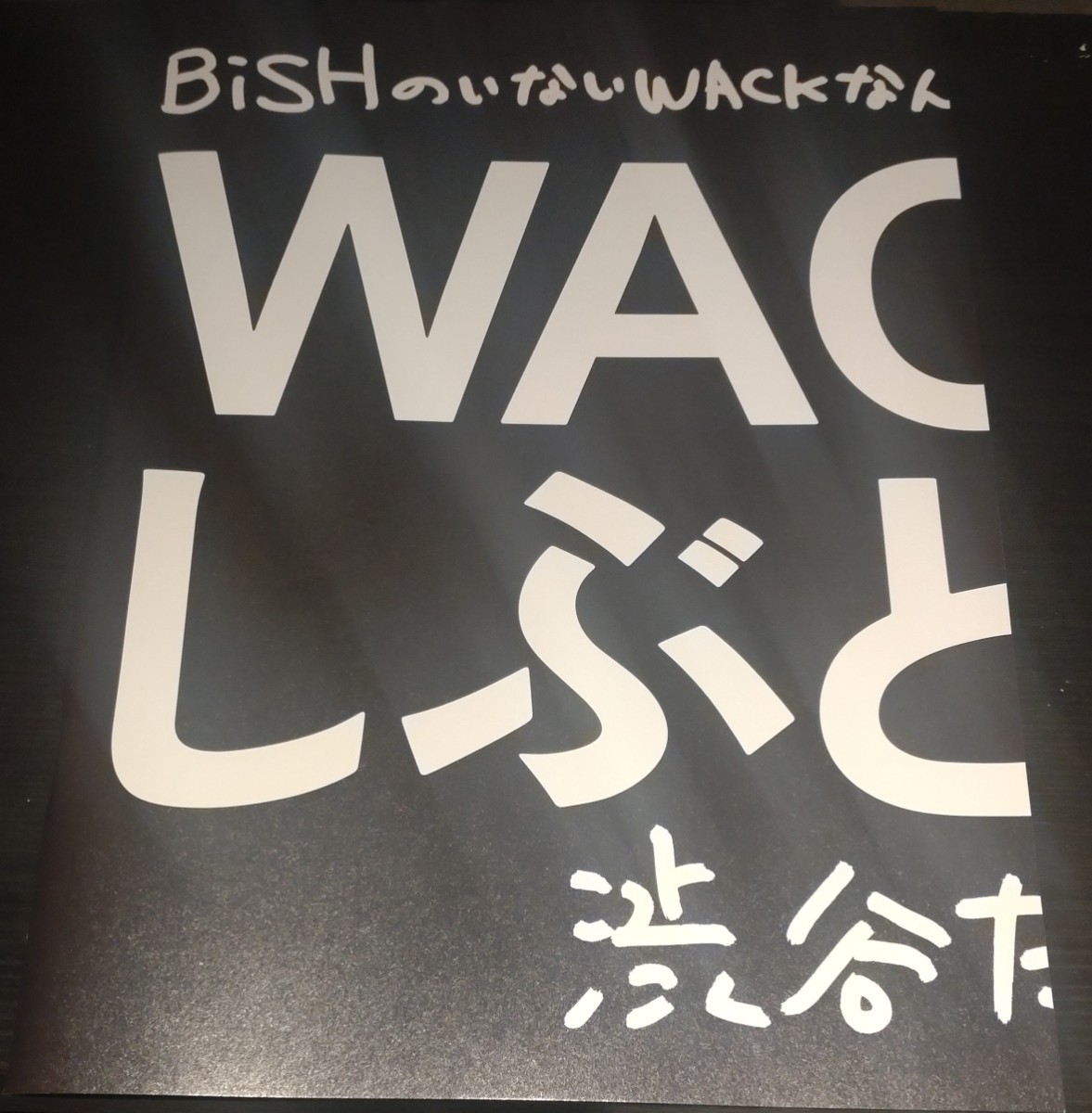 WACK 写真集 タワレコ限定 しぶとい本 渋谷 1冊 BiSH EMPiRE GANG