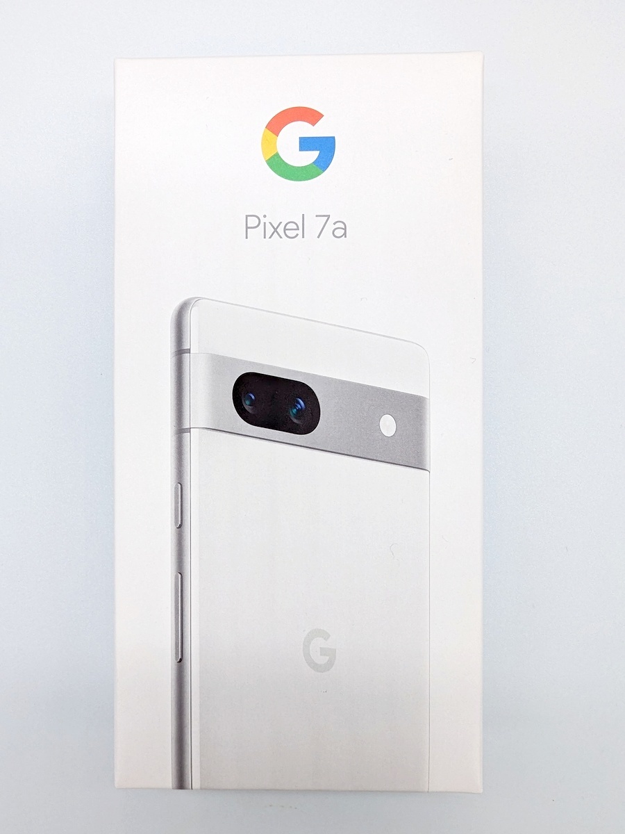 新品未開封/送料無料】 Google Pixel 7a Snow スノー 128GB SIMフリー Googleストア限定ケース  アクセ15%OFFコード povo2.0コード