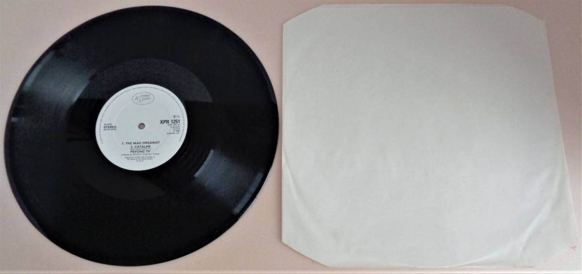 UKLimited Edition盤 LP+12inc Psychic TV Dreams Less Sweet Some