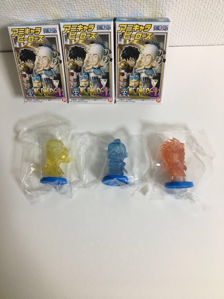 ワンピース アニキャラヒーローズ vol.3 空島編 限定クリアver. 特典
