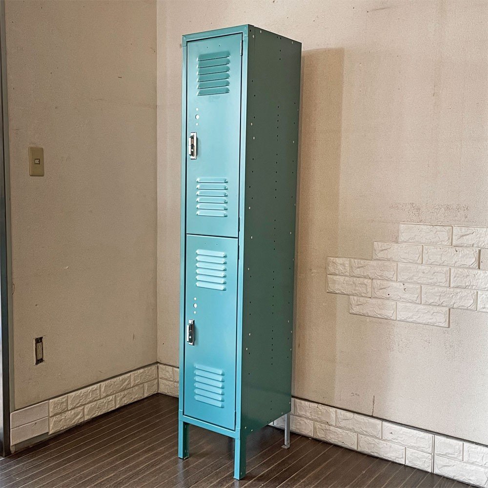 ◎ リオン LYON スチール ロッカー 2-TIER LOCKER ルーバーカット
