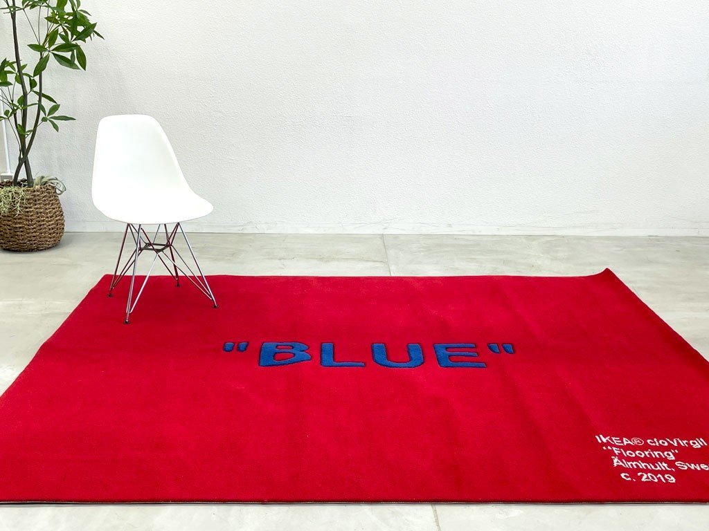 〓 イケア IKEA × ヴァージル・アブロー Virgil Abloh ”Blue ブルー