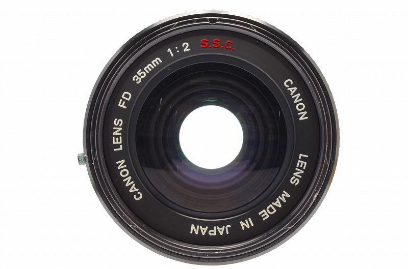 ☆良品☆ Canon FD 35mm F2 S.S.C. lens キヤノン レンズ 完動 ◇797