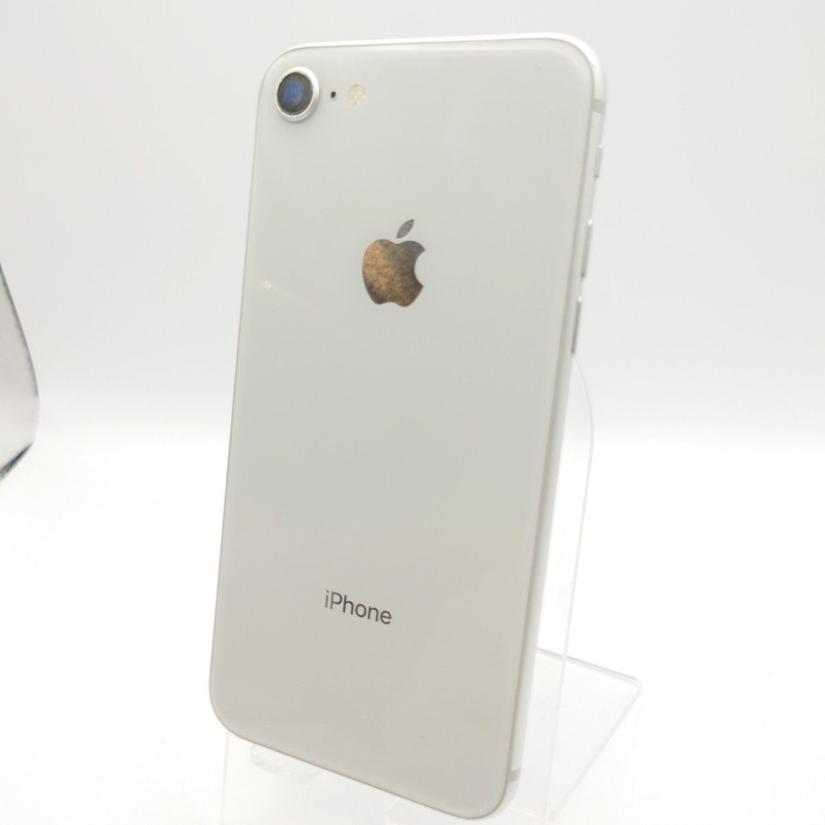 Ｓ級美品 iPhone8 64GB シルバー SIMフリー 新品バッテリー ＃22