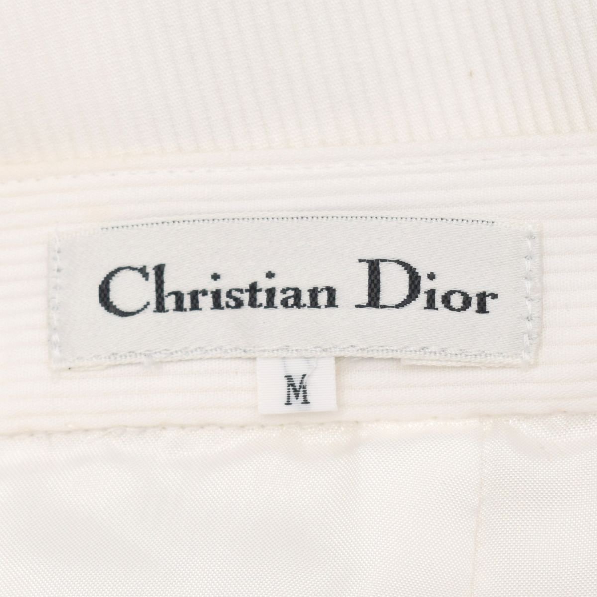 【新品未使用】Christian Dior クリスチャンディオール スカート コットン 100% SIZE:M [S106437]_画像8