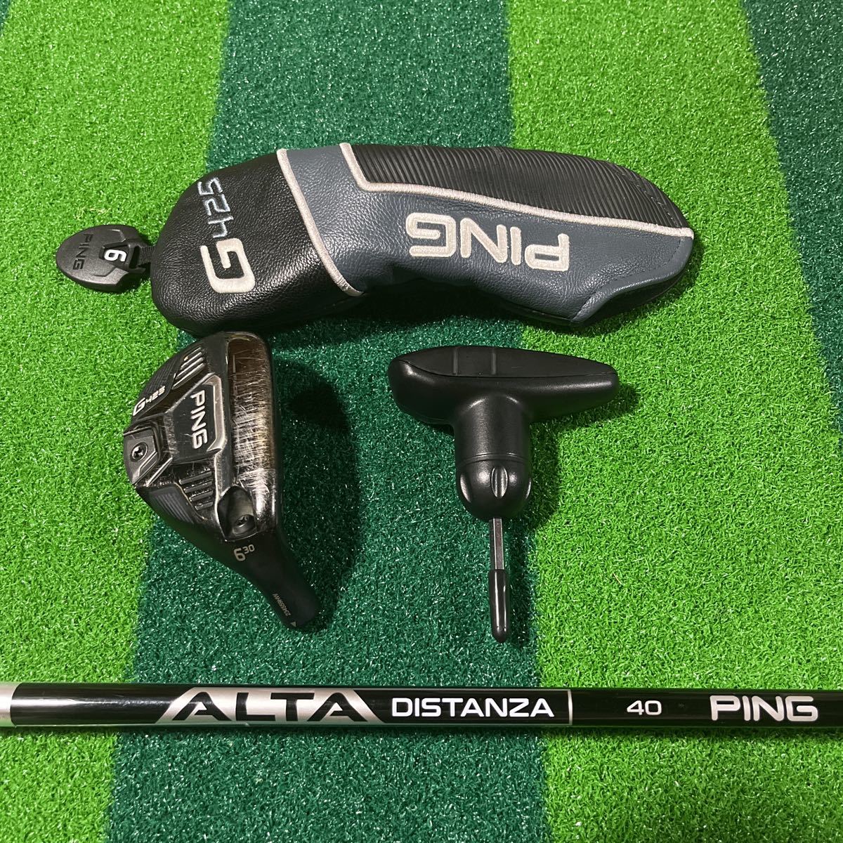 PING g425 hybrid 30° ALTA DISTANZA BLK 40 ハイブリッド
