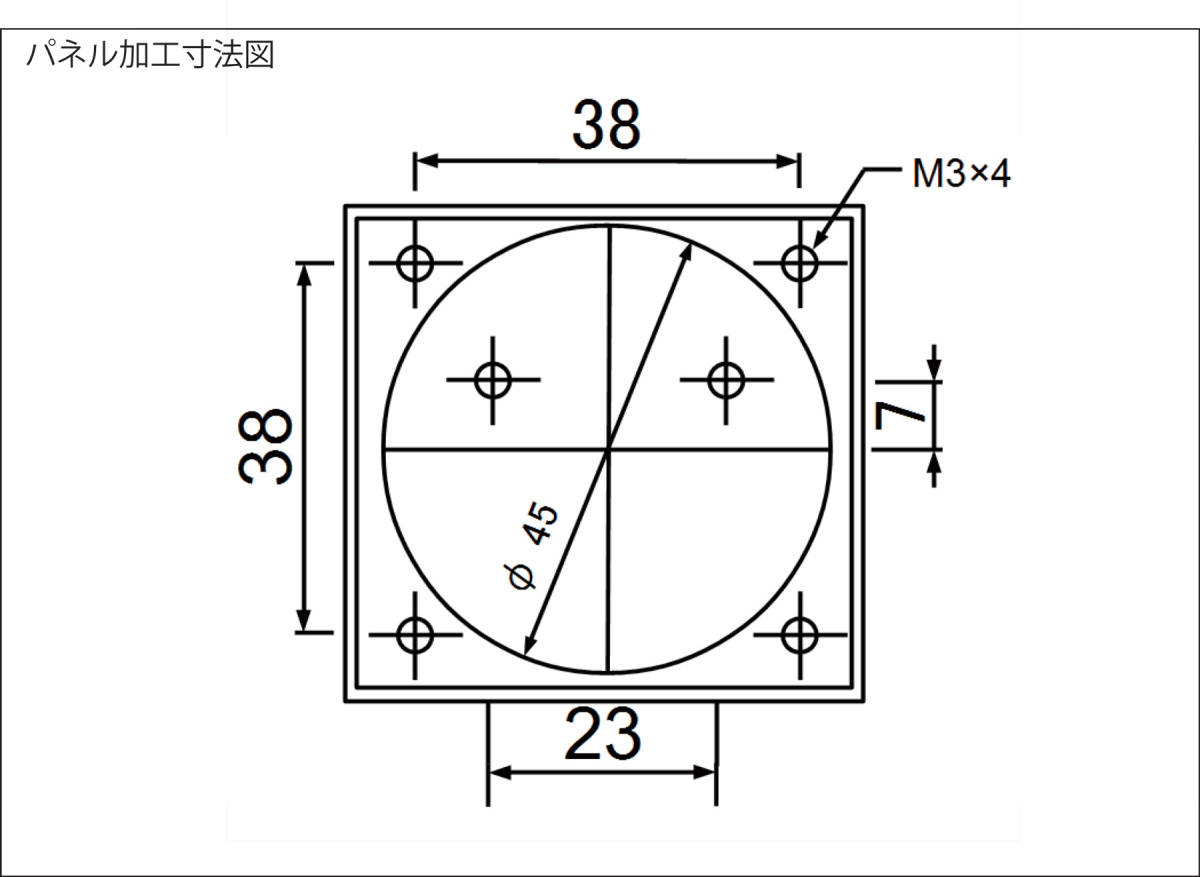 電圧計 アナログ・パネルメーター２０Ｖ ＤＣ　電圧測定に各種バッテリー電圧の確認に リン酸鉄リチウムイオンバッテリー等 _画像3