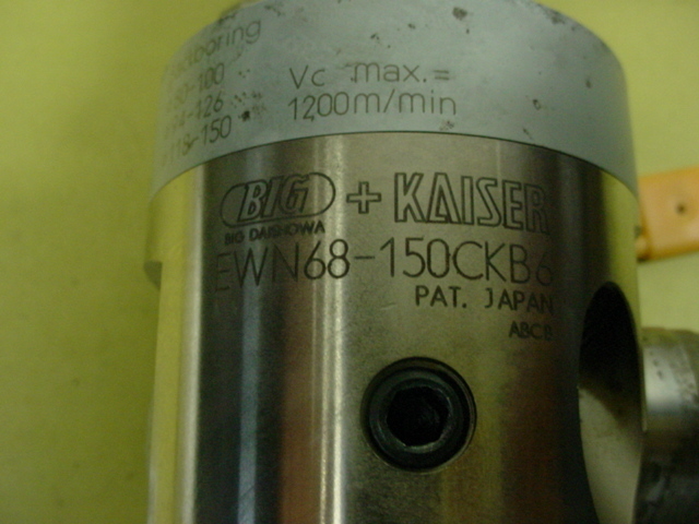 EWN68-150CKB6 中古品 BIG-KAISER EWNヘッド 9657 EWN68-150CKB6 中古品 BIG-KAISER EWNヘッド 9657