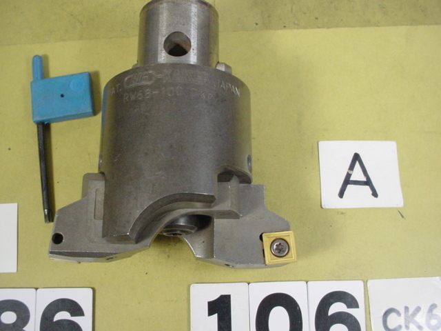 RW68-100CK6 中古品 86から106φ通り穴カートリッジ装着 BIG RW68-100CK6 中古品 86から106φ通り穴カートリッジ装着 BIG