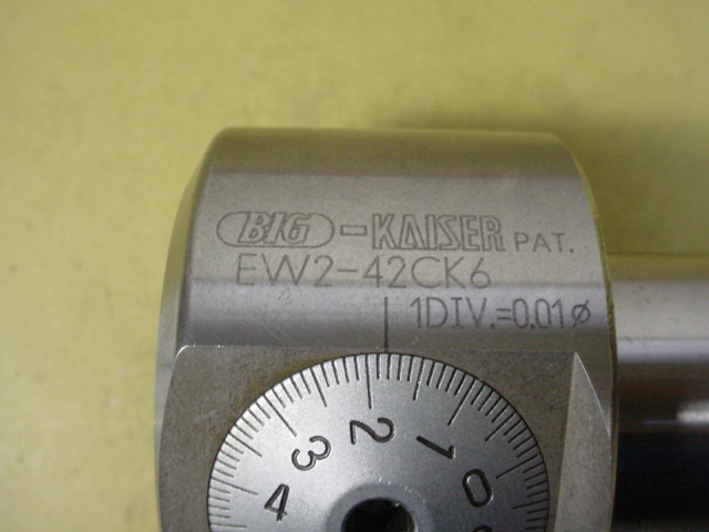 EW2-42CK6　中古品　BIG-KAISER EWヘッド　丸バイトタイプ　7609_画像4