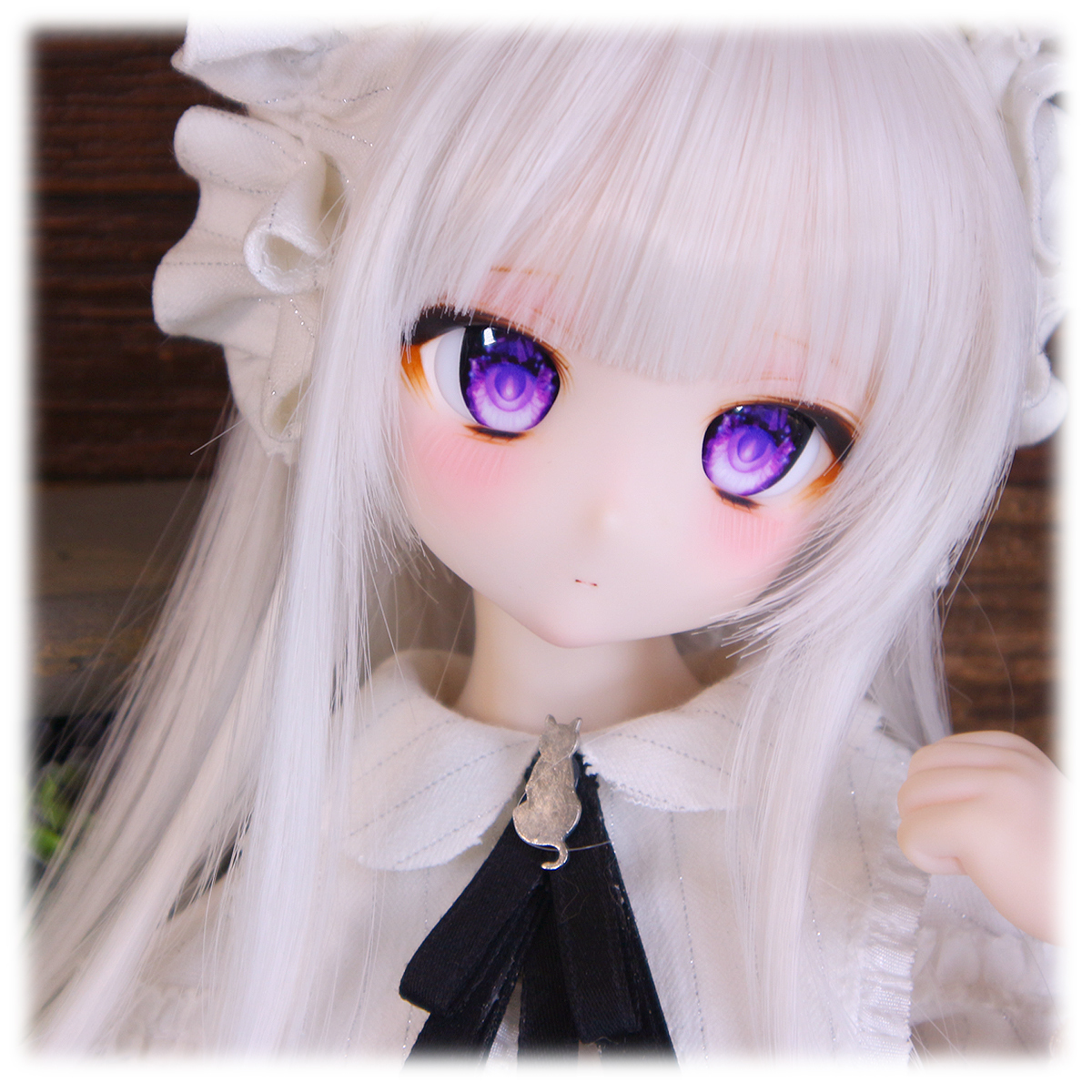 さにさにむーん】DDH-27 カスタムヘッド セミホワイト肌+ディーラー様