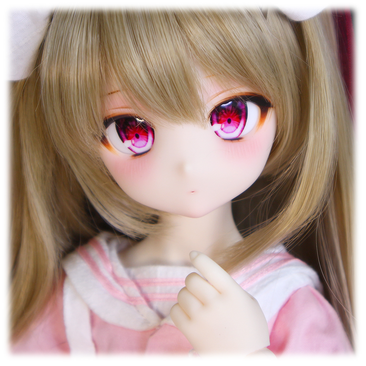 さにさにむーん】DDH-27 カスタムヘッド セミホワイト肌+ディーラー様