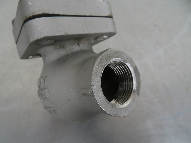 N☆KJT 3/4-000？　18-8SMO　GATE VALVE　ゲートバルブ 船関連？　パーツ ◎現状品_画像5