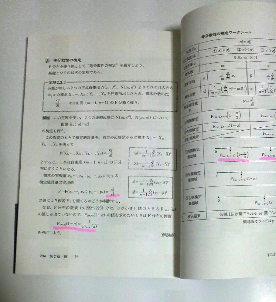 すぐわかる確率・統計　石村園子著　東京図書発行　※読めれば良い人向け　送料185円_ピンクのラインが有ります。