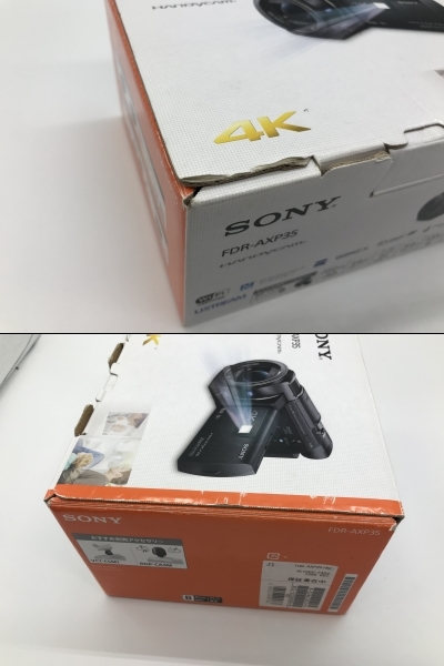 ジャンク品 ソニー 4K デジタルビデオカメラ FDR-AXP35 ジャンク品 ソニー 4K デジタルビデオカメラ FDR-AXP35
