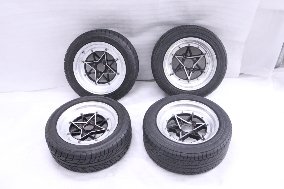 36-1529 ★ Superstar R3/Star Shak C130 Laurel Tire Cole Set 4 195/55R14 185/55R14 Неизвестно 4 отверстия 114,3 Nissan (QT)