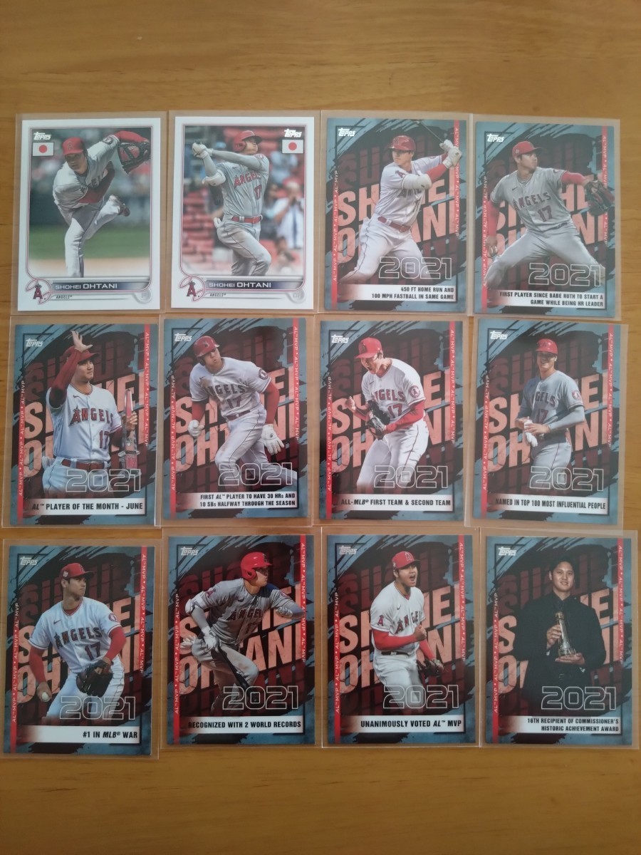Topps japan edition 大谷翔平12枚セット| JChere雅虎拍卖代购 大谷翔平 topps Japan Edition インサート 7枚セット