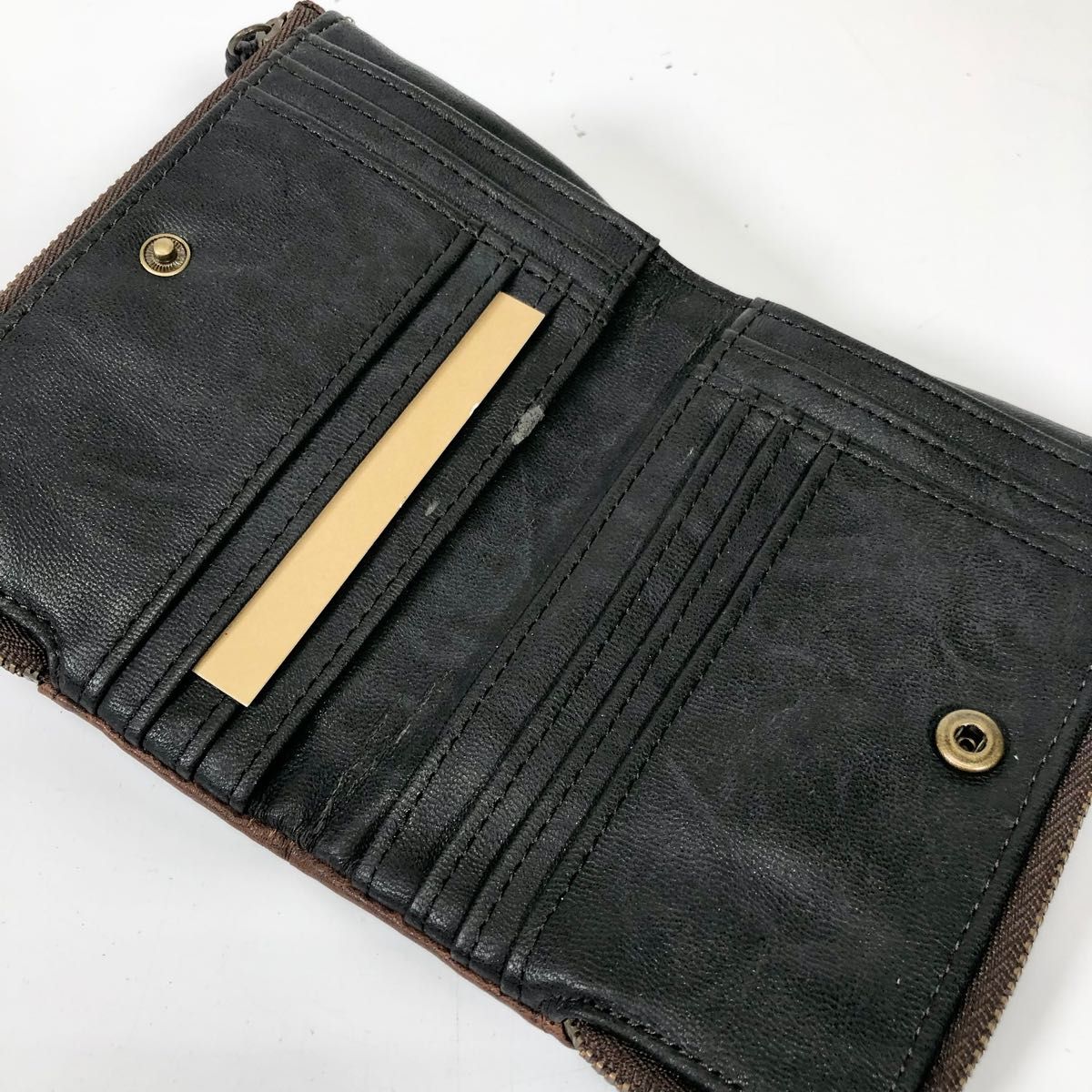 【訳あり】財布 二つ折り メンズ コンパクト ウォレット ミニ財布 お札入れ コインケース