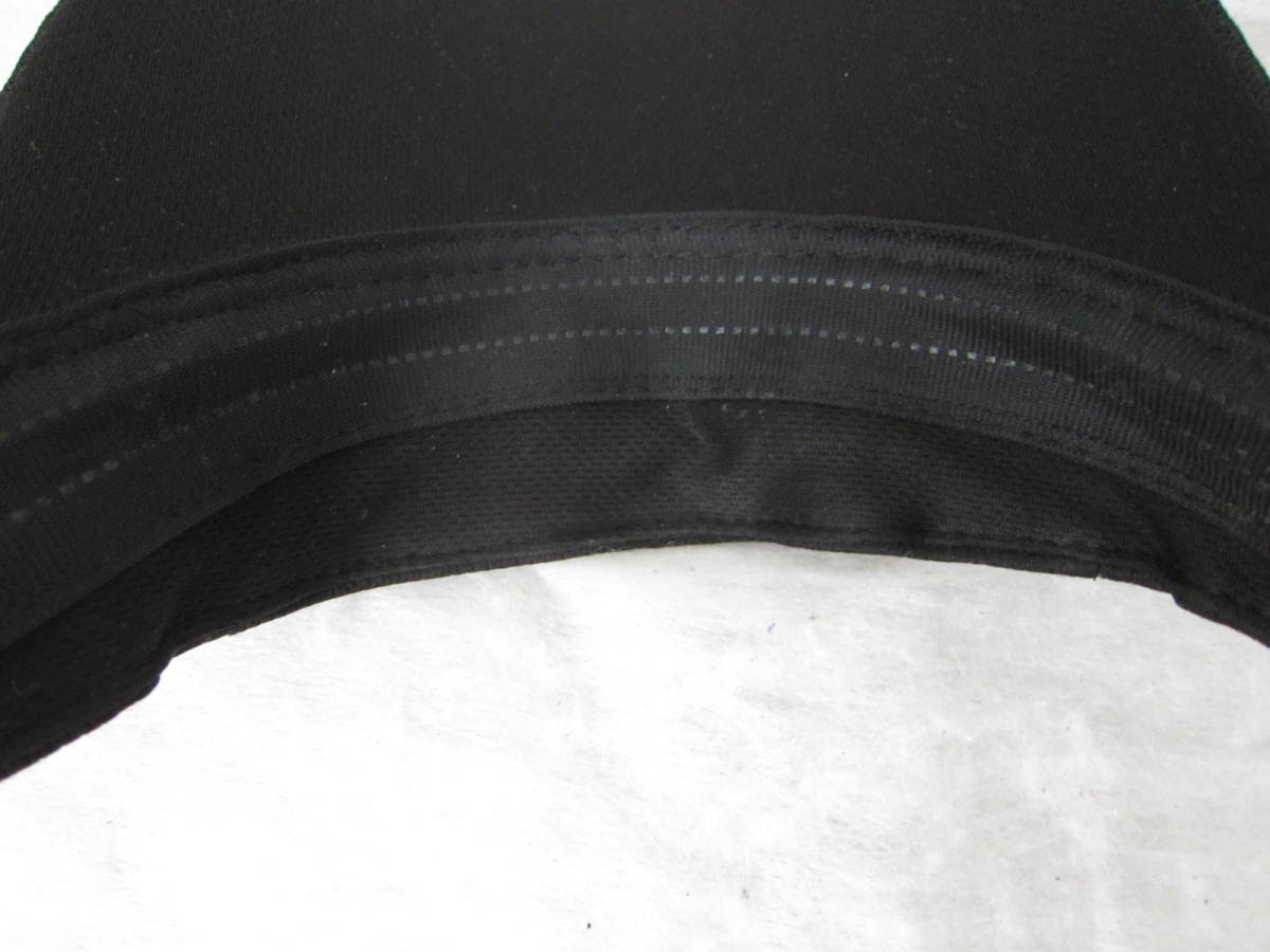 OAKLEY　PERFORMANCE FIT（オークリー）　サンバイザー　　黒×灰刺繍　　フリーサイズ　約59～61㎝　　ok2306A　　_画像5