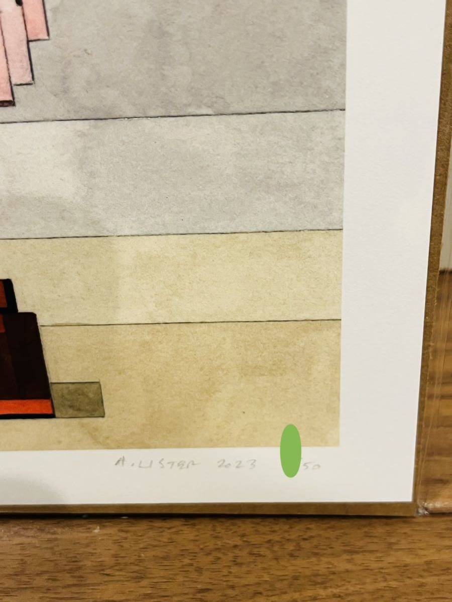ADAM LISTER アダムリスター KAWS シルクスクリーン 限定50 村上隆