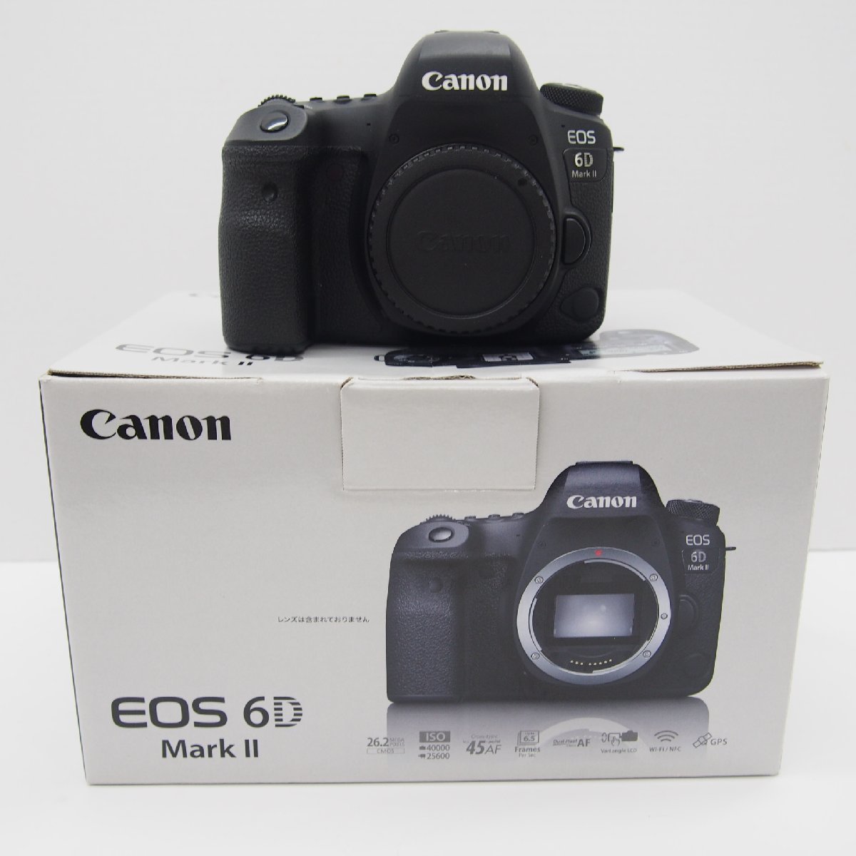 代引き不可】 Canon キヤノン EOS 6D Mark II ボディ 一眼レフ 中古