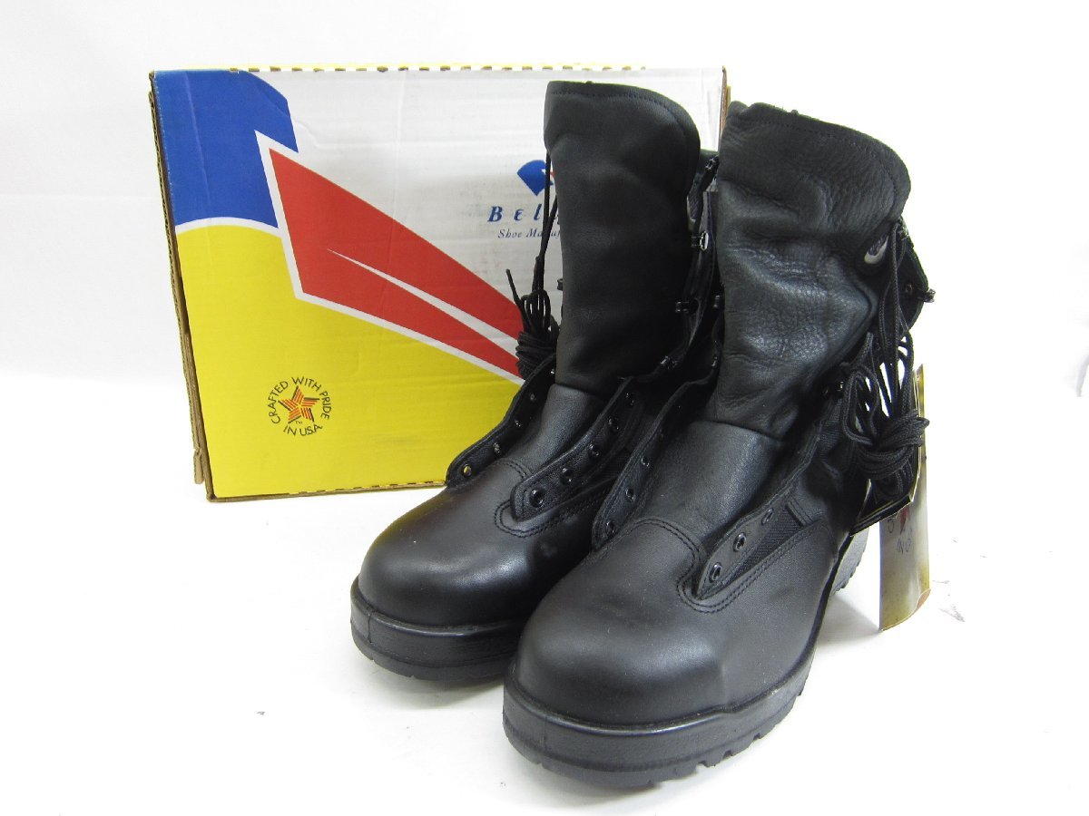 Belleville ベルヴィル 700ST 125R Steel Toe Waterproof Boot SIZE:US12.5 30.5cm メンズ 靴 □UT9854_画像1